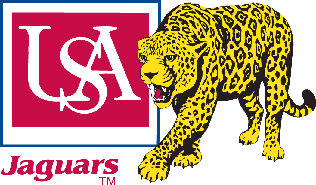 South Alabama Jaguars 1985-2008 Alternate Logo diy DTF decal sticker